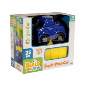 Bloques De Armar Super Carro BUILD ME UP MAXI 25 Piezas