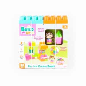 Bloques De Armar Puesto De Helados BUILD ME UP MAXI 20 Piezas