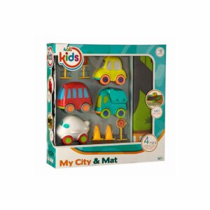 Set De Juego Pista De Alfombra ALL 4 KIDS Incluye Accesorios