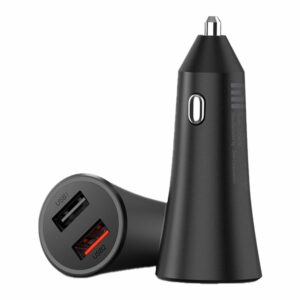 Cargador Para Auto Doble Puerto USB-A Compatible Para Varios Dispositivos XIAOMI 27 W