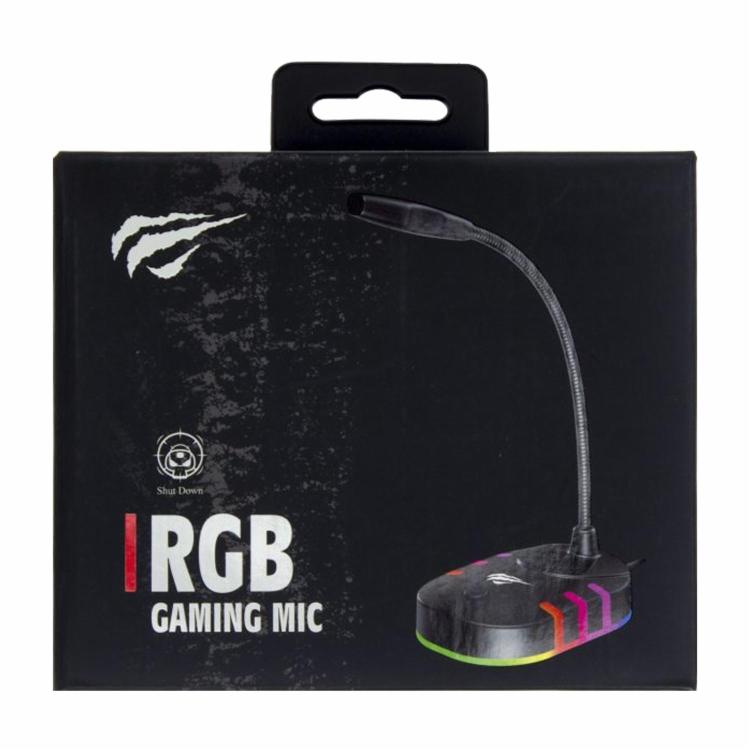 Micrófono Para Gamers Retroiluminado HAVIT Con Cable - Imagen 2