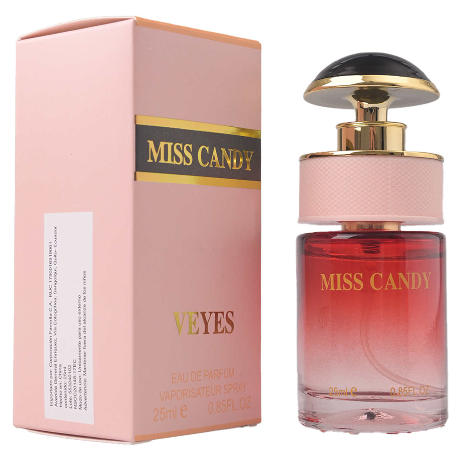 Fragancia Para Dama Miss Candy VEYES EDP