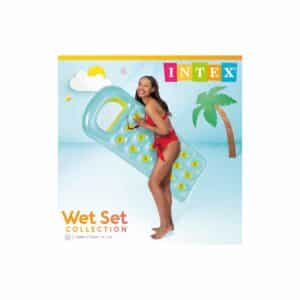 Flotador Inflable Tipo Cama INTEX Colores Surtidos