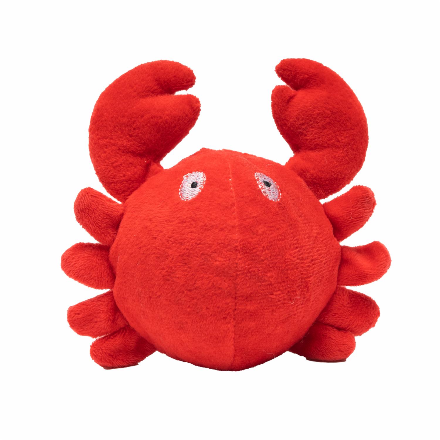 Juguete Para Mascota Cangrejo De Peluche SOLEIL Unidad