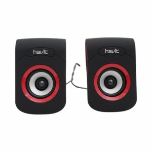 Parlante Gamer Negro Con Rojo HAVIT HV-SK599