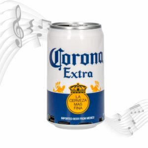 Altavoz TWS Lata 73026-CO CORONA Blanco con Azul