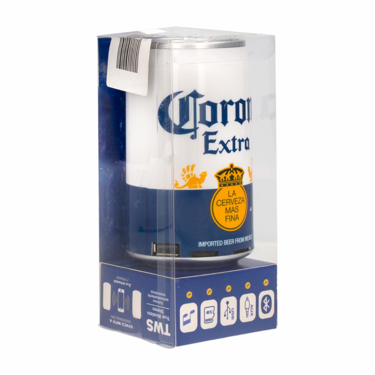 Altavoz TWS Lata 73026-CO CORONA Blanco con Azul