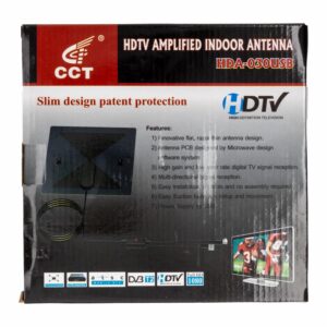 Antena Interior Con Sistema De Amplificación CCT Hdtv