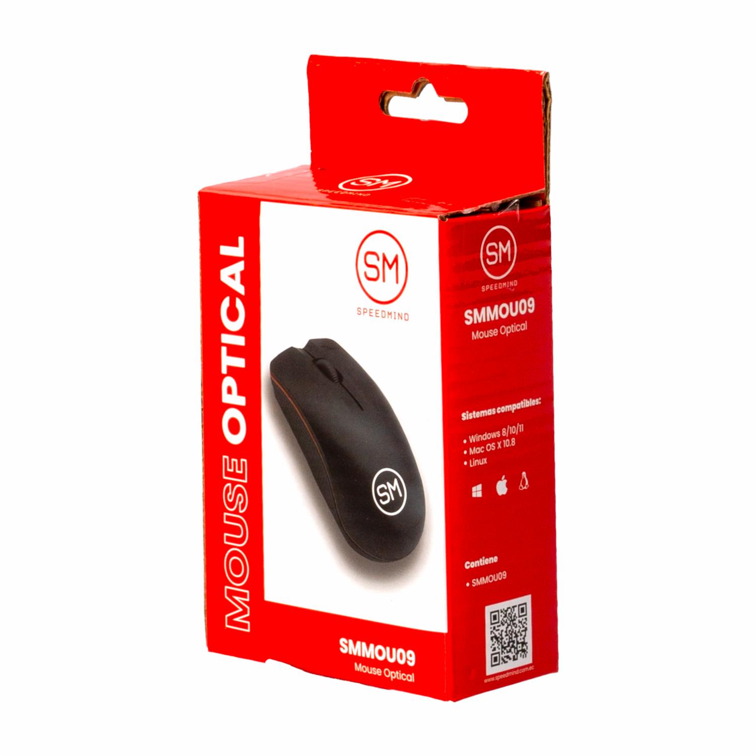 Mouse Speedmind Negro SPEEDMIND Con Cable
