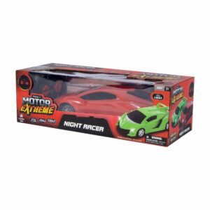 Vehículo R/C 1:16 Night Racer MOTOR EXTREME Usa Pilas AA x 5