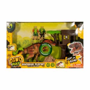 Set De Juego Dinosaurio DINO MAT Con Luz Y Sonido