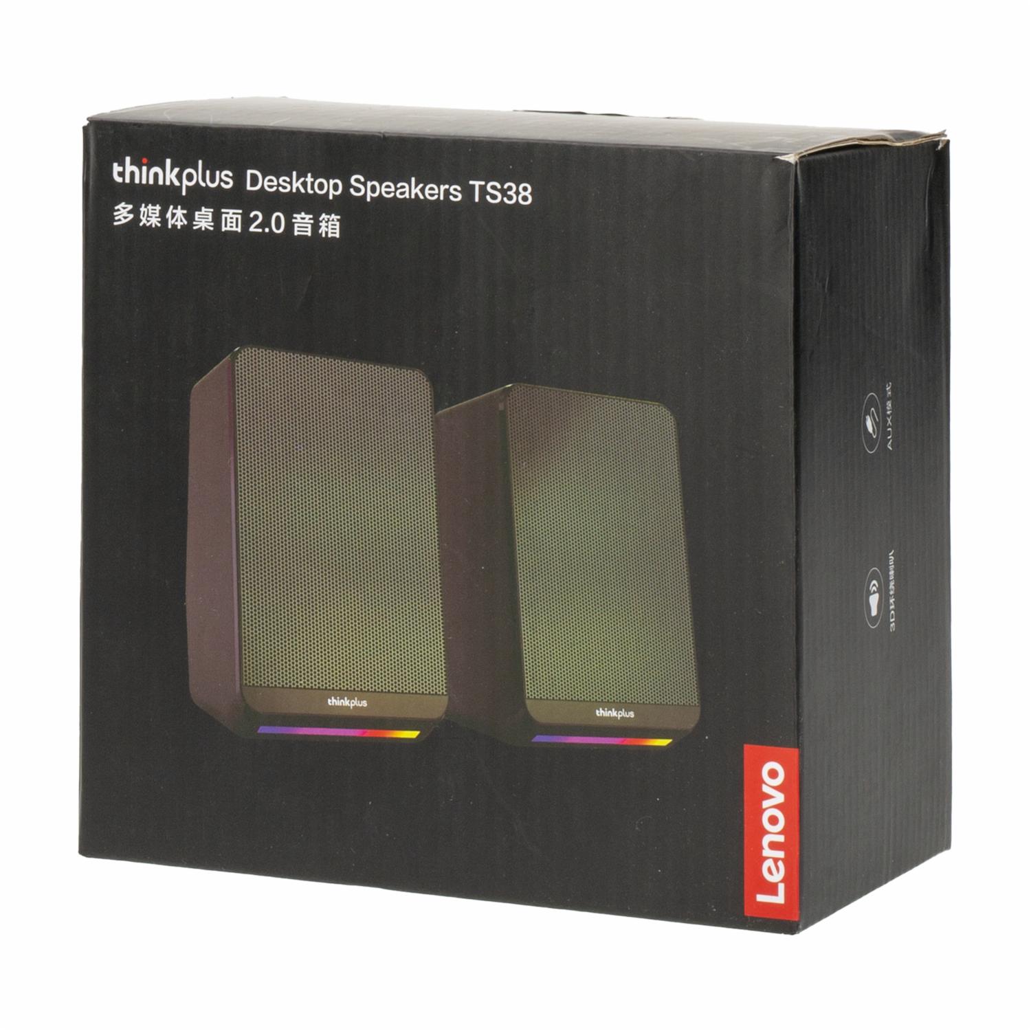 Parlante Thinkplus TS-38 3D Estéreo Envolvente LENOVO Luces RGB