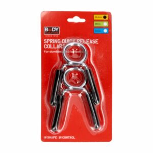Seguros Para Pesas Clip Metálico X2 BODY SCULPTURE 2 X 25,4 Mm