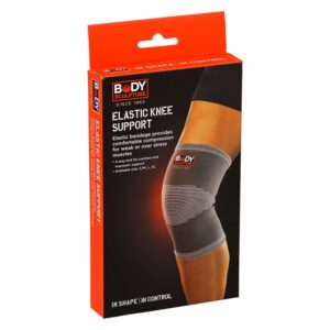 Rodillera Elástica Gris BNS-003 BODY SCULPTURE Pequeña - Mediana