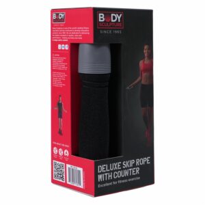 Cuerda Para Saltar Con Mango Negro BODY SCULPTURE 108"