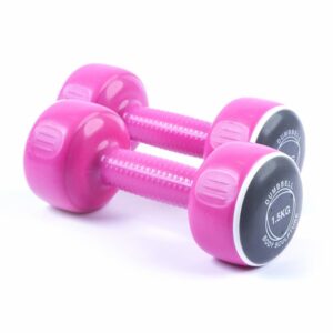 Set De Pesas Mancuernas X2 Rosado BODY SCULPTURE 2 X 1,5 Kg