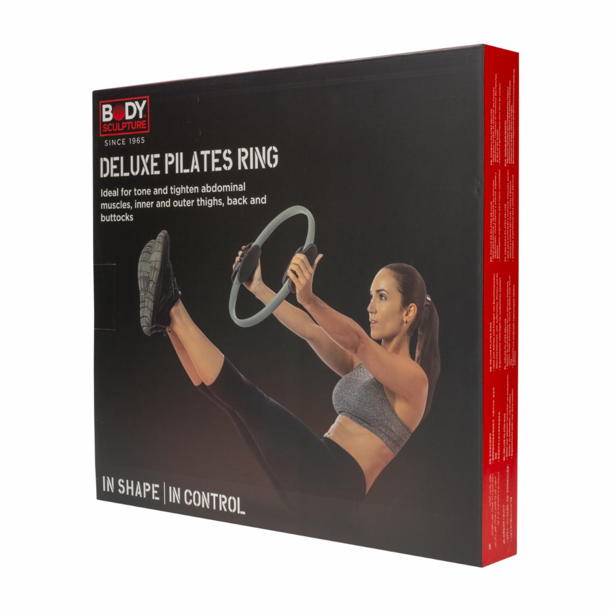 Anillo Para Pilates Delux Con Agarradera Ergonómica BODY SCULPTURE 1 Pieza - Imagen 2