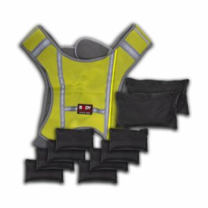 Chaleco Deportivo Con Peso Ajustable BODY SCULPTURE 8 Kg