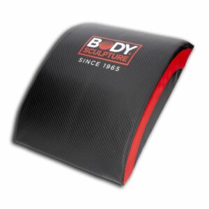 Almohada De Ejercicio Abdominal BODY SCULPTURE Negro Y Rojo