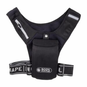 Chaleco Deportivo Para Correr Con Bolsillo, Cremallera Y Detalle Reflectivo BODY SCULPTURE 66-127 Cm