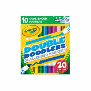 Set De Marcadores Doble Punta CRAYOLA 20 Colores