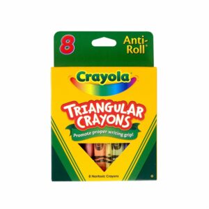 Crayones Triangulares CRAYOLA 8 Colores