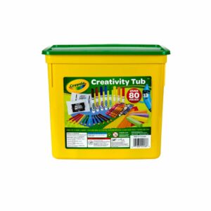 Caja Creativa Para Niños CRAYOLA 80 Piezas