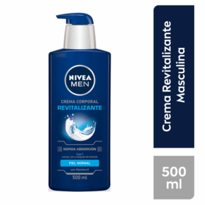 Crema Corporal Revitalizante Masculina Piel Normal NIVEA MEN 500 Ml