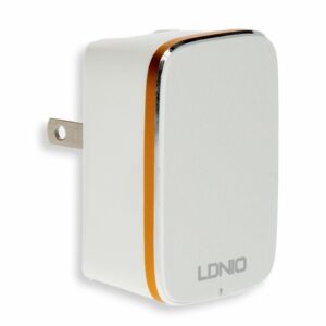 Cargador Rápido De Pared 1 USB-A + 1 Cable USB-C LDNIO 18 W