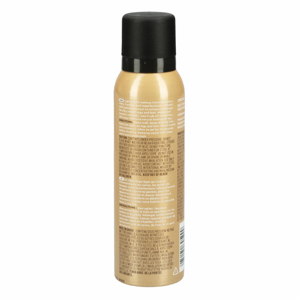 Autobronceador Airbrush Legs Spray Medium Glow SALLY HANSEN 124,7 G