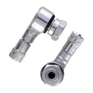 Válvula Para Moto Para Llantas Color Plata TAEKO Set X 2 Uds