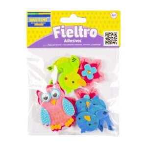 Figuras De Fieltro Con Diseño BRETINI Medianos