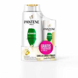 Shampoo Restauración 700 Ml Gratis Acondicionador 200 Ml PANTENE X2 Uds