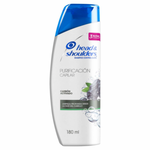 Shampoo Carbón Activado HEAD & SHOULDERS 180 Ml