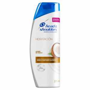 Shampoo Hidratación Aceite De Coco HEAD & SHOULDERS 375 Ml