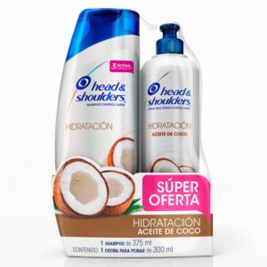 Shampoo + Crema De Peinar Coco Hidratación HEAD & SHOULDERS 675 Ml