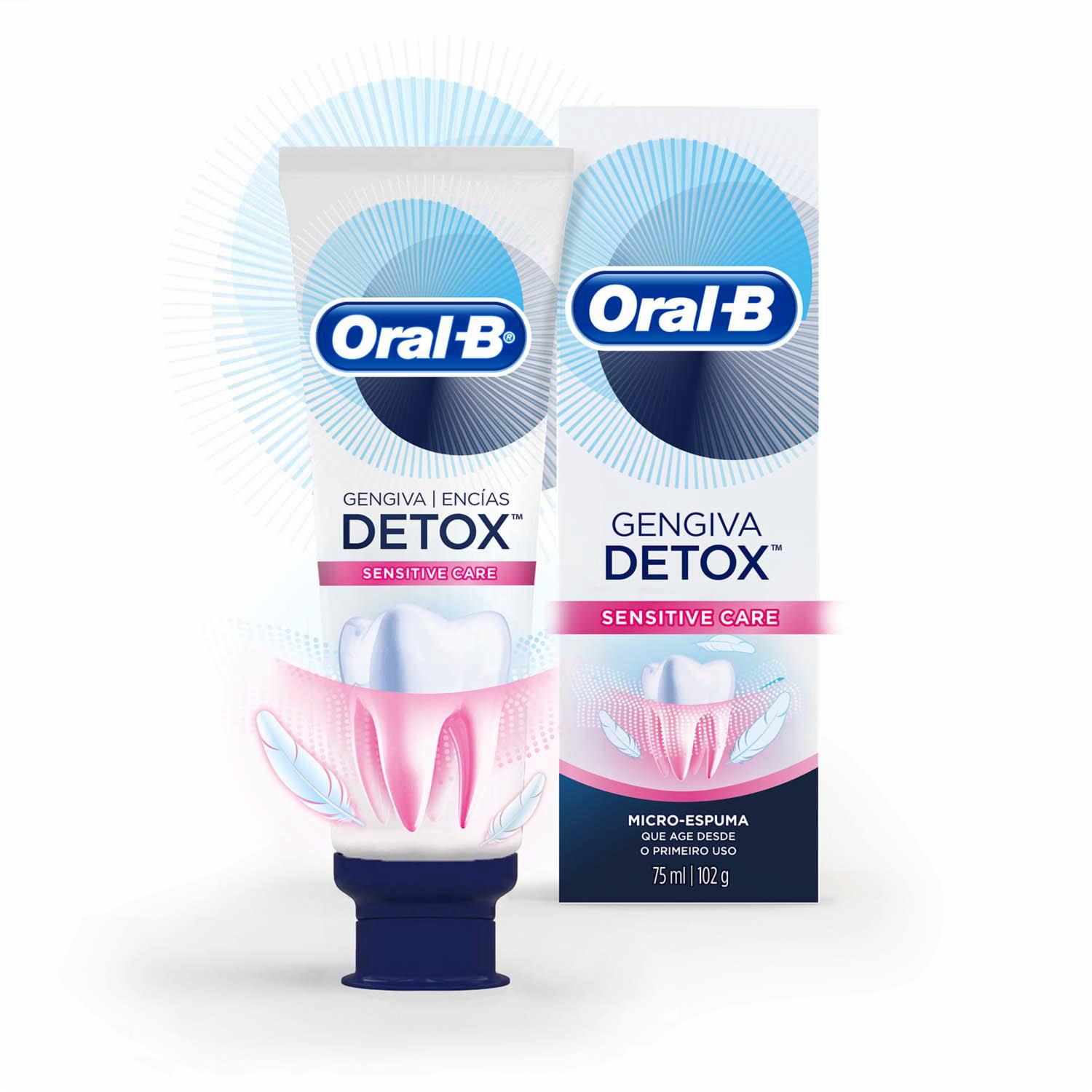 Crema Dental Detox Sensitive Care ORAL-B 75 Ml - Imagen 2
