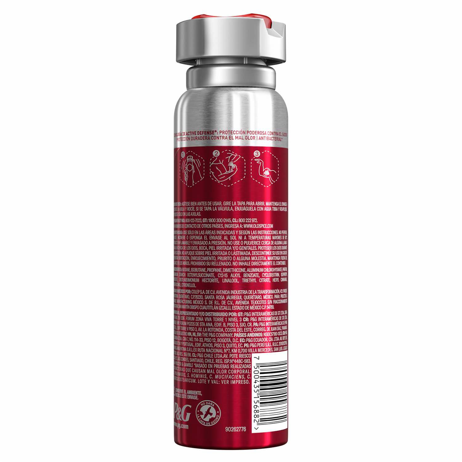 Desodorante En Aerosol Seco Seco OLD SPICE 93 G