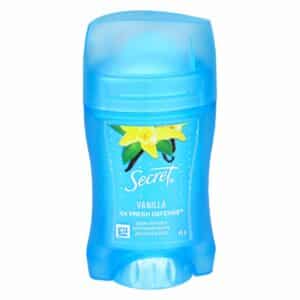 Desodorante En Barra Para Dama Fresh Defense Fragancia Vainilla SECRET 45 G