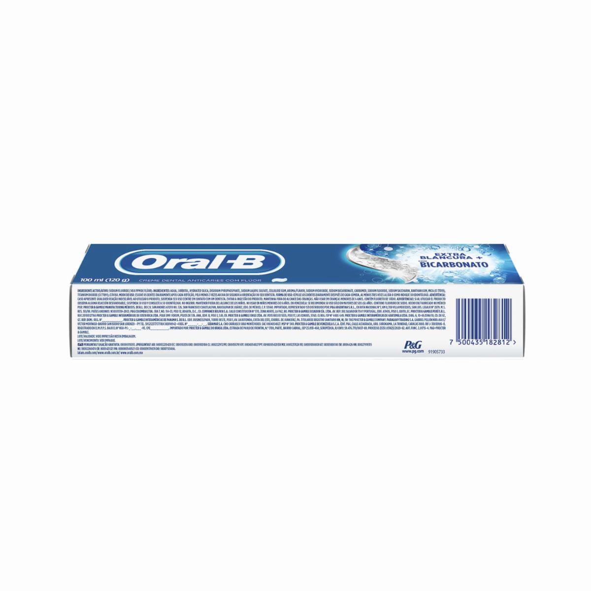 Pasta Dental Baking Soda ORAL-B 100 Ml