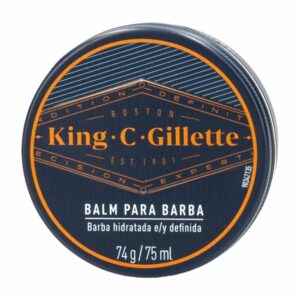 Bálsamo Para Barba Hidratada Y Definida KING C GILLETTE 75 Ml