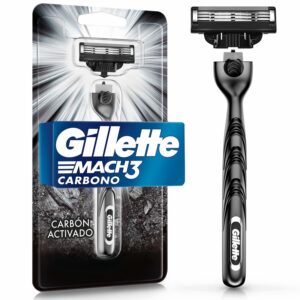 Afeitadora Hombre Mach 3 Carbono GILLETTE Unidad