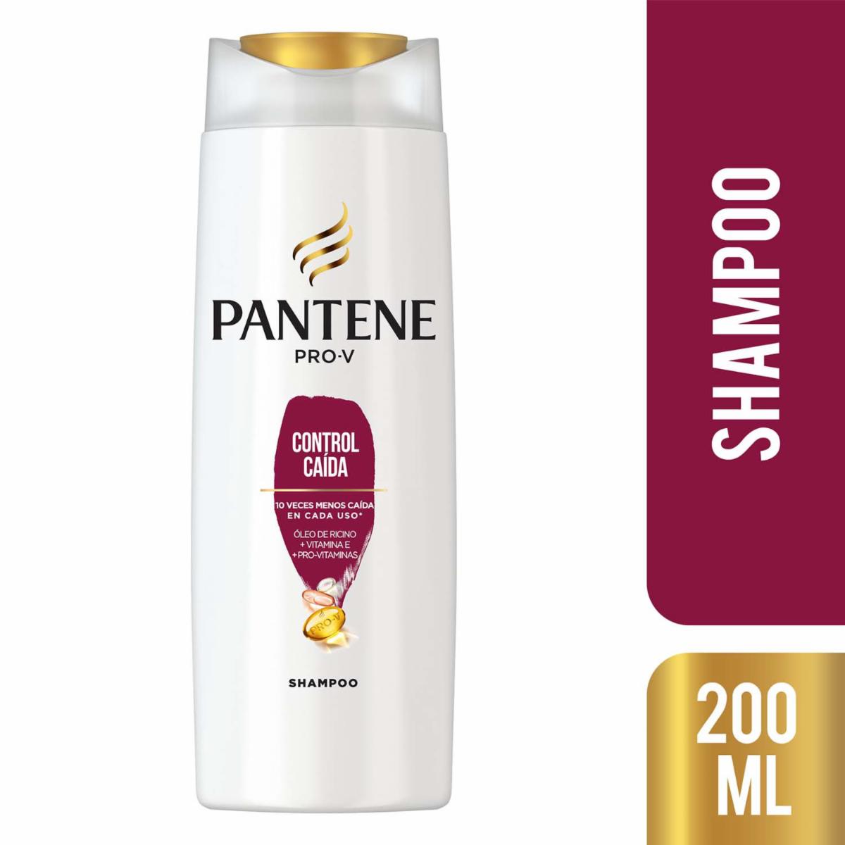 Shampoo Control Caída PANTENE 200 Ml - Imagen 2
