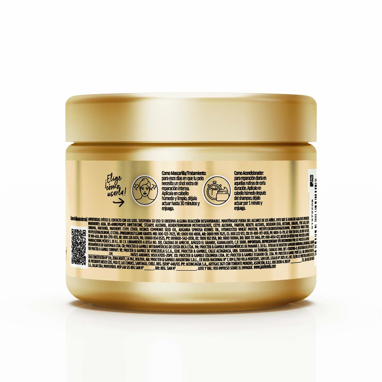 Mascarilla Intensiva Pro-V Miracles Anti-Frizz PANTENE 300 Ml - Imagen 2