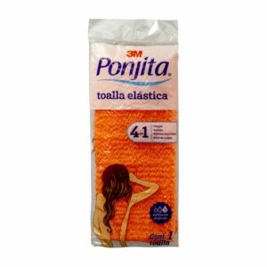 Toalla Elástica 4 en 1 Para Ducha PONJITA Unidad