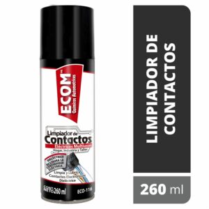 Limpiador De Contactos Eléctricos ECOM 260 Ml