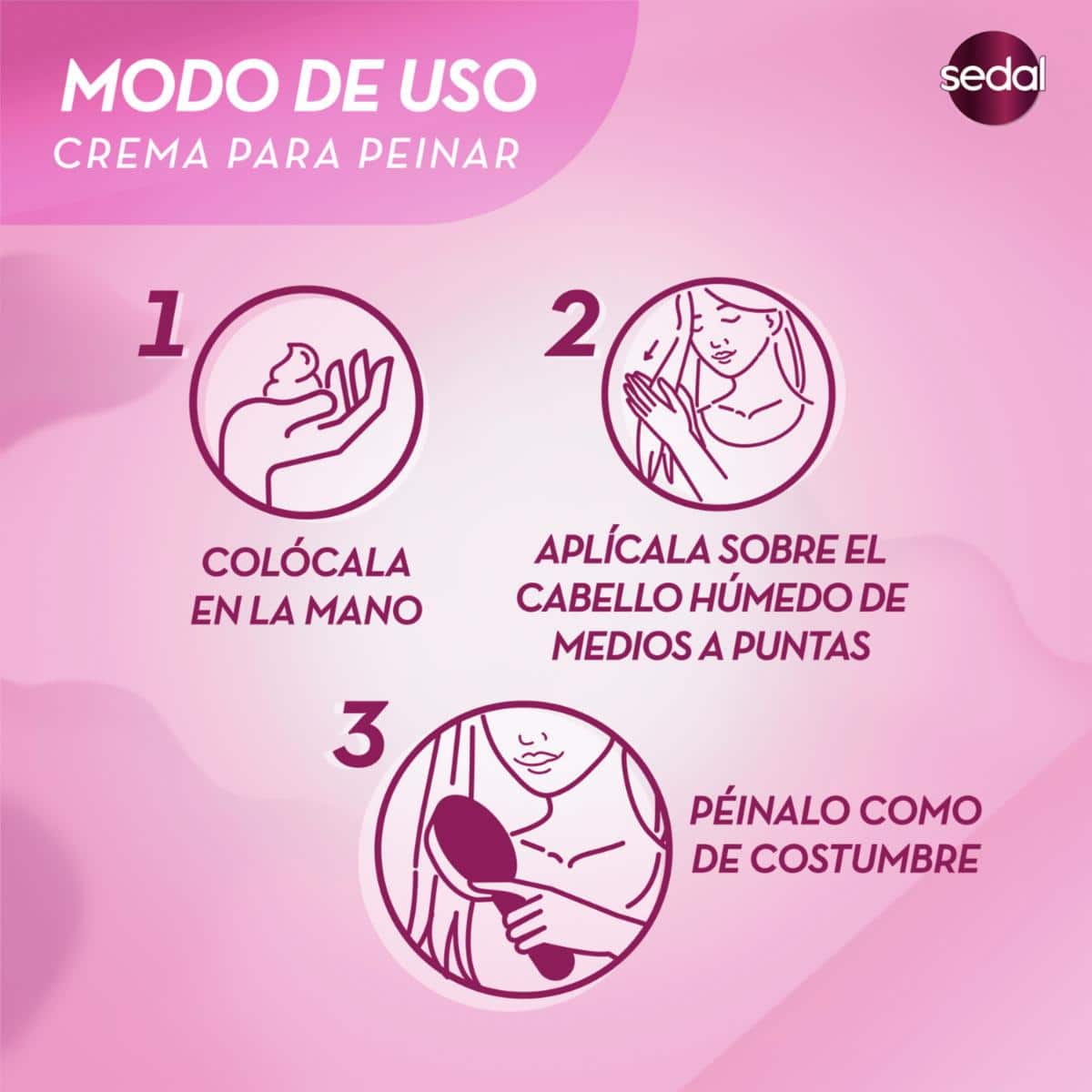 Crema De Peinar Ceramidas SEDAL 300 Ml - Imagen 6