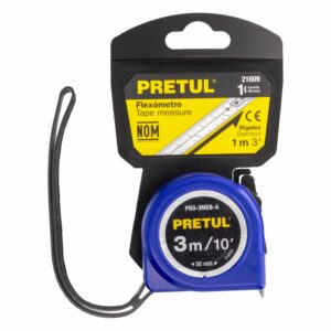 Flexómetro De 3Mt Azul PRETUL Unidad
