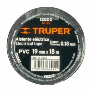 Cinta Taipe Eléctrico 18Mm TRUPER Unidad