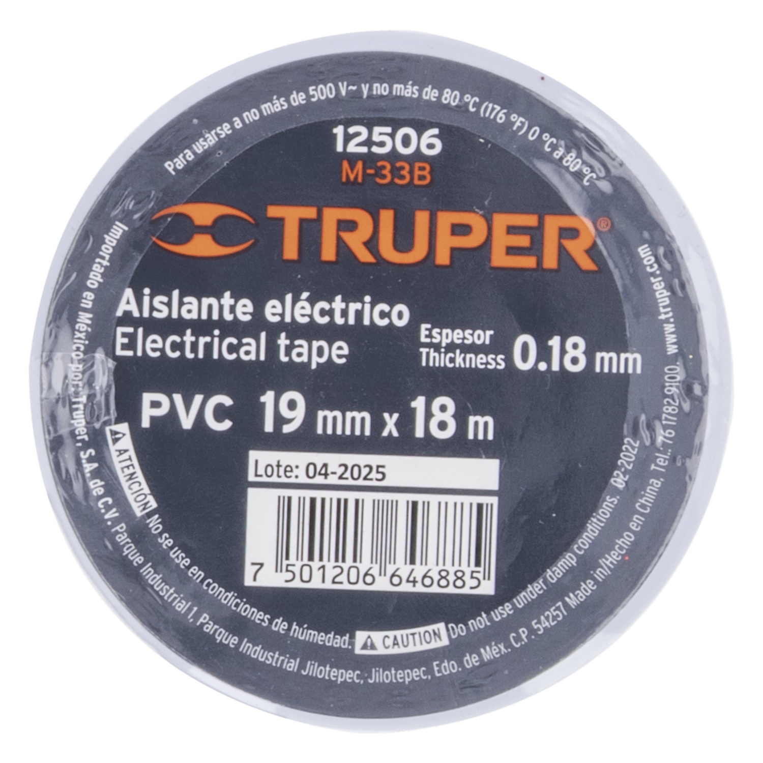 Cinta Taipe Eléctrico 18M TRUPER Unidad - Imagen 2